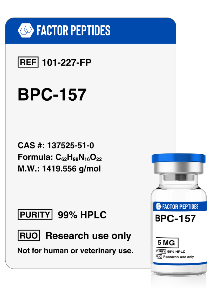 BPC157 - Popular Peptides - Tissue Repair Peptides