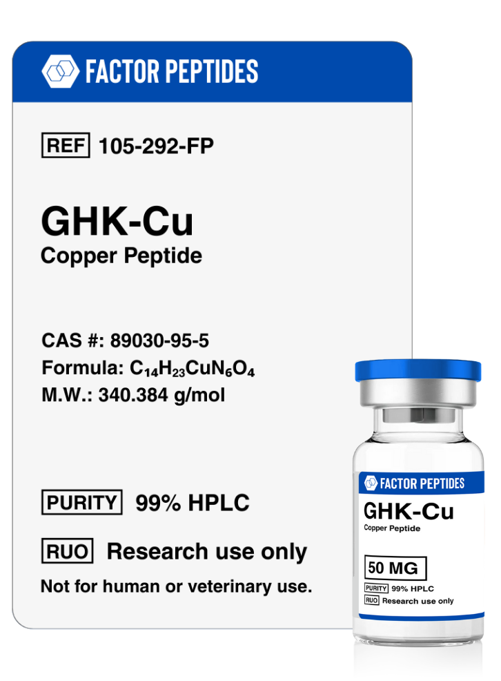 GHK-Cu Peptide - Anti Aging Peptides - Popular Peptides