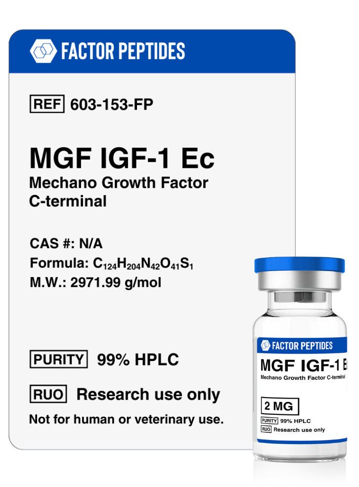 MGF 2 mg - Muscle Growth and Enhancement Peptides