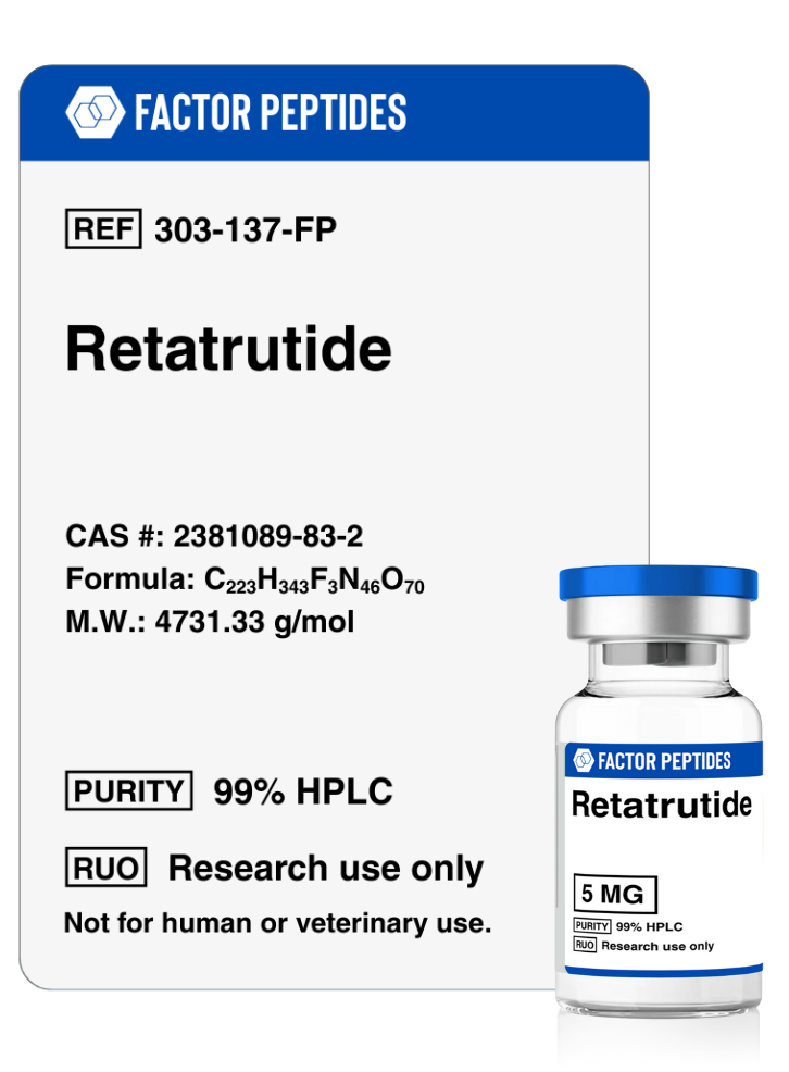 Retatrutide Peptide - Weight Loss Peptides - Popular Peptides