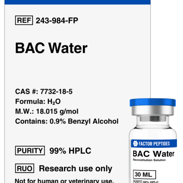 BAC Water 30ML